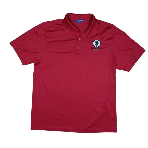 Paula Deen Store Polo Size Large Red  Embroidered Logo - Picture 2 of 3